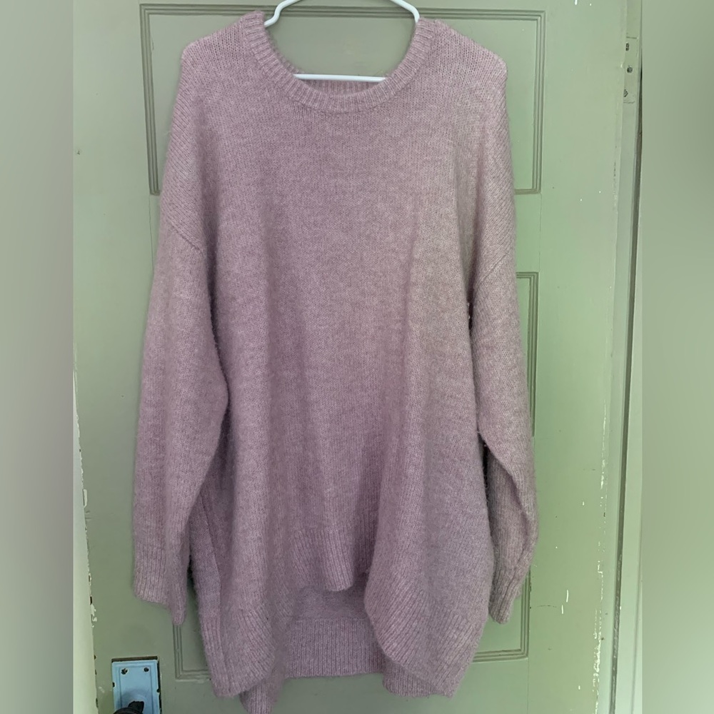 Oversized pink sweater from Old Navy